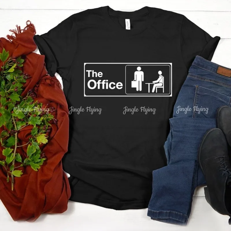 Футболка забавная футболка Sky Creepers рубашка с синим воротником, новогодний подарок, офисная футболка для мальчика