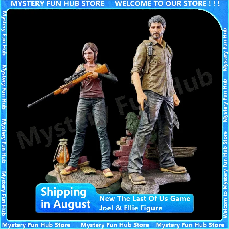 

The Last Of Us Figurine Joel & Ellie Action Figure Game Merchandise Desktop Ornament Model Collectible Statue Birthday Toys Gift