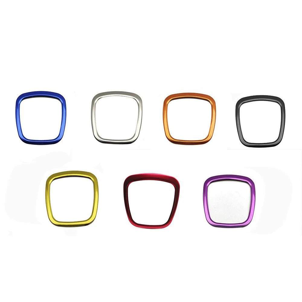Car Styling Steering Wheel Center Logo Covers Stickers Trim For Audi A4 B6 B7 B8 A6 C6 A5 Q7 Q5 A3 Interior Accessories