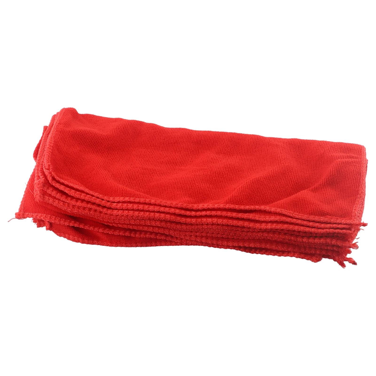 

Cloth Towels 10Pcs Accessories Aseptic Workshop Aseptic workshop Bathroom Car Kitchen Polyester Recyclable Red