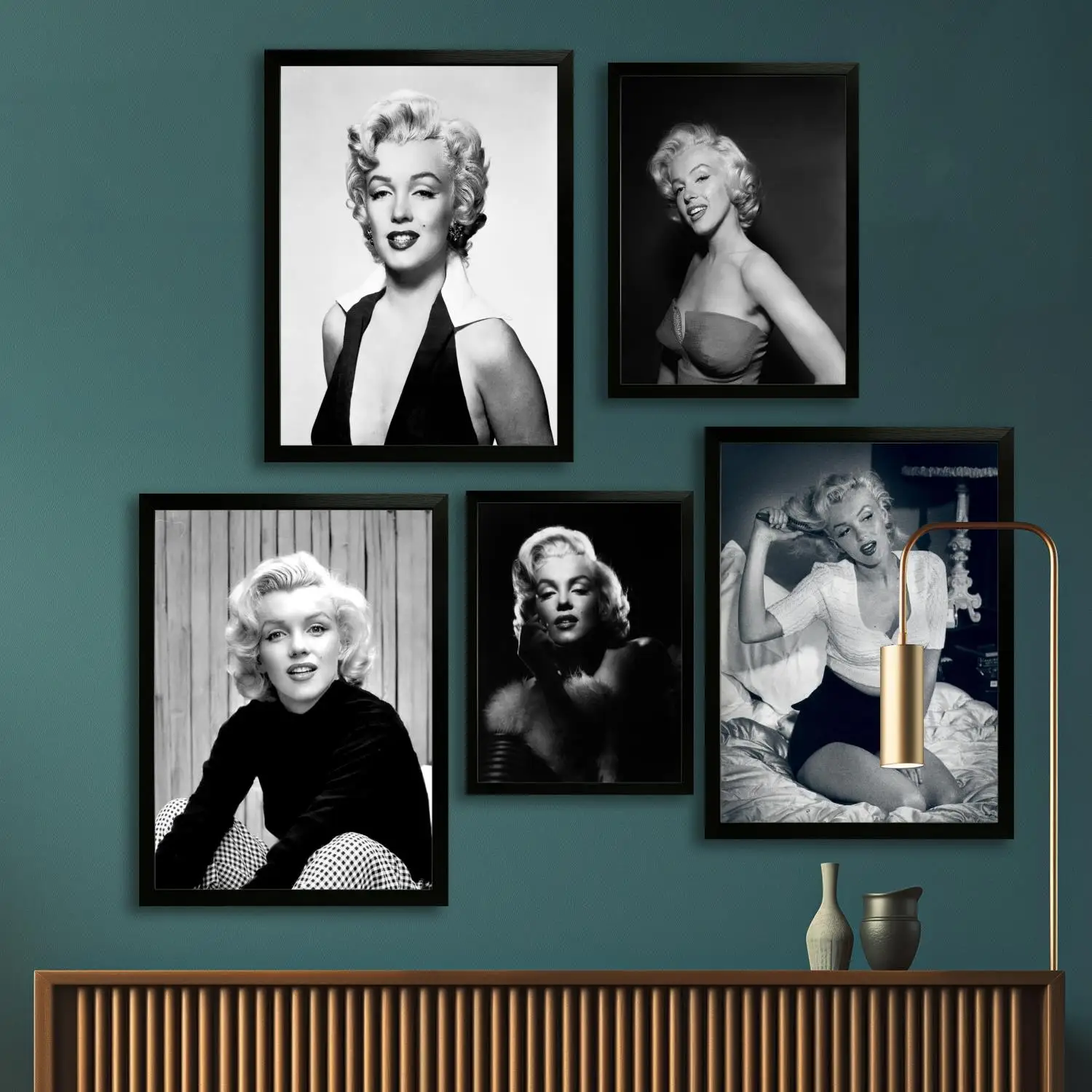 marlin monroe Canvas Art Poster and Wall Art, Picture Print, Modern Family Bedroom Decor,Decorative painting