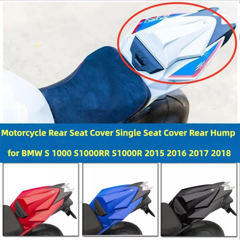 

Motorcycle Rear Seat Cover Single Seat Cover Rear Hump for BMW S 1000 S1000RR S1000R 2015 2016 2017 2018