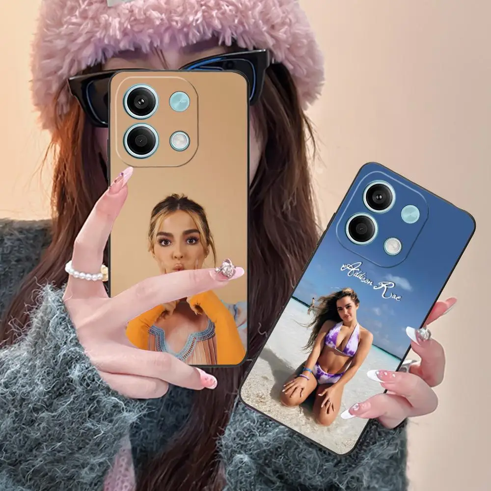 أديسون راي قضية الهاتف المحمول ل POCO M7 M6 M5 M4 M3 X7 X6 X5 X4 X3 Pro GT 5G غطاء الطباعة الملونة الهاتف الذكي غطاء فاخر