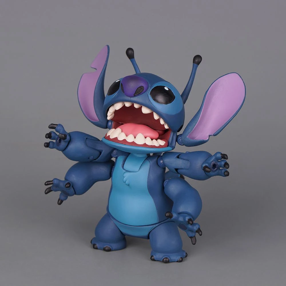 10.5cm Carton Figures  Stitch Experiment 626 Movable Action Figure Statue Model Doll Collection Toys Gifts