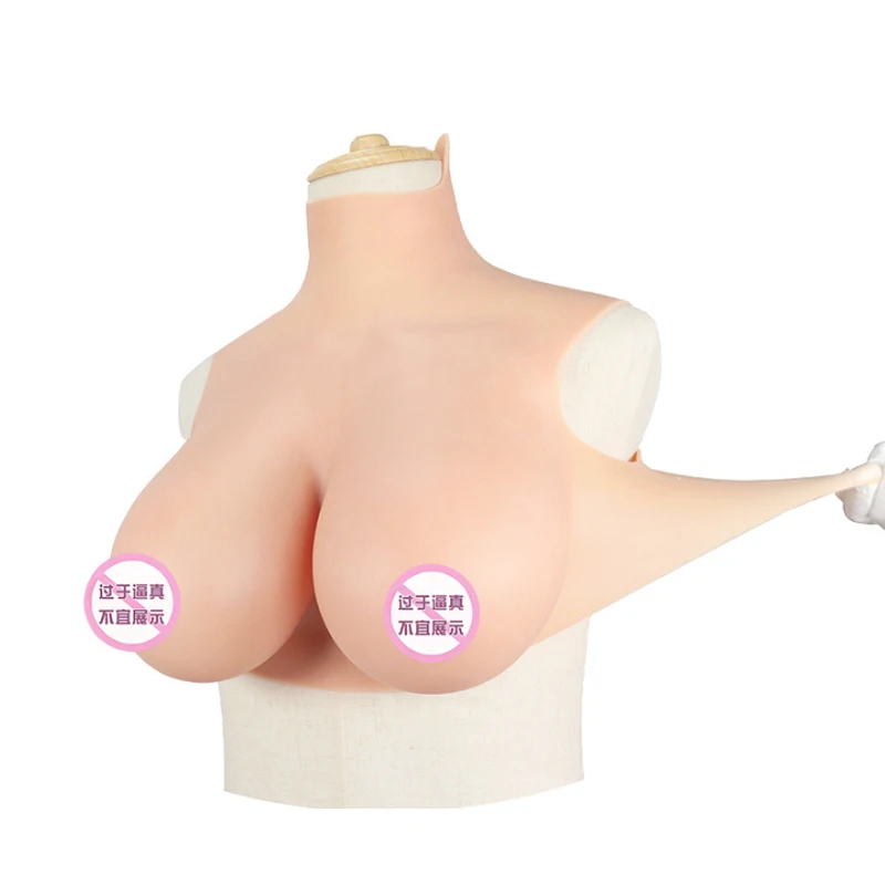 YONGXI Silicone Breast Shape Huge Fake Breast Cross Dressing Beginner Transgender Queen Breast Shaking A/B/C/D/E/G Cup