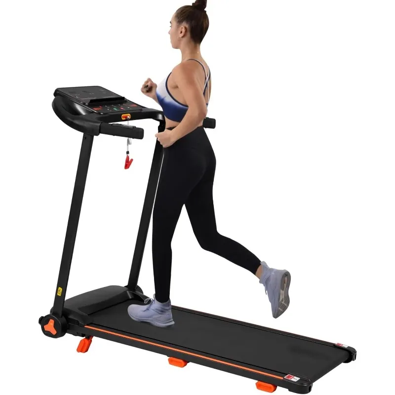 

Merax Treadmill with Handles, 3.0 HP Treadmill with Incline, Portable Folding Treadmills, with Charge Staion & Bluetooth Speaker