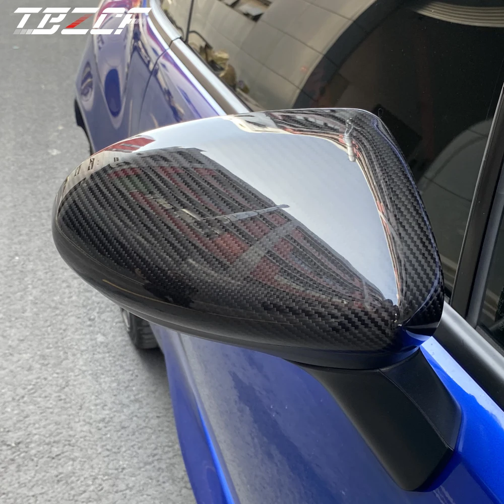 Suitable for 2022 Subaru BRZ Toyota GR86 modified carbon fiber rearview mirror shell real carbon fiber dry carbon accessories