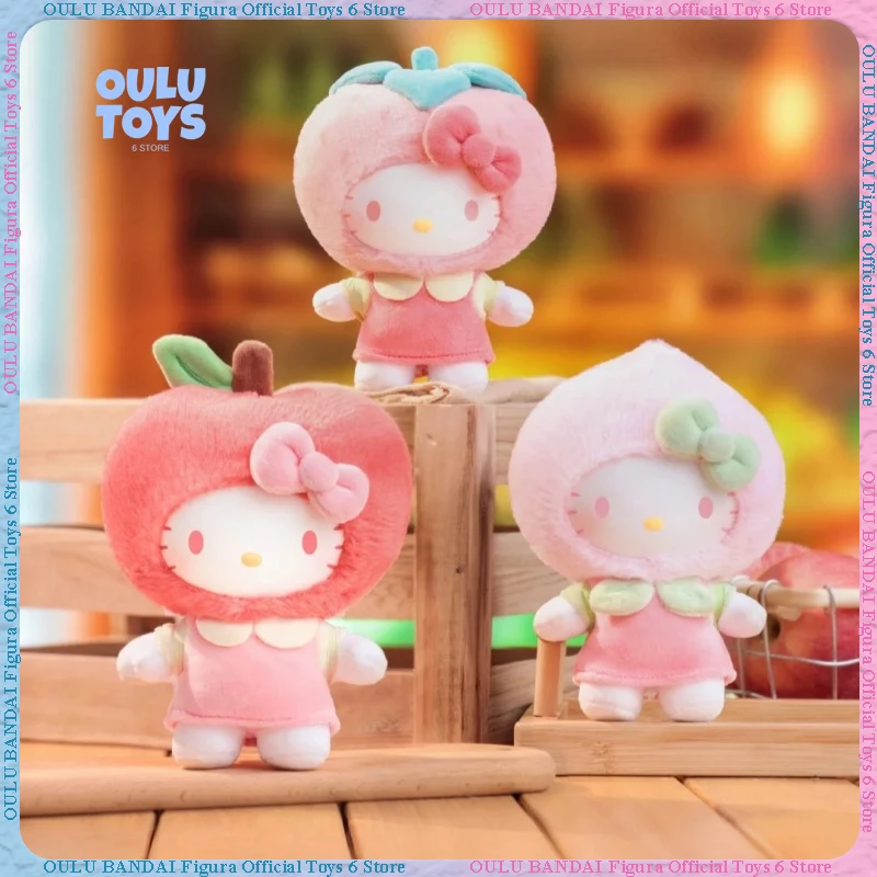

original Hello Kitty mystery box Fruit paradise Plush Series Blind Box Trendy Play Doll Handmade Cute Gift