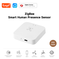 Tuya Zigbee Human Presence Detector Smart Human Body PIR Sensor 24G Radar Detector Motion Sensors