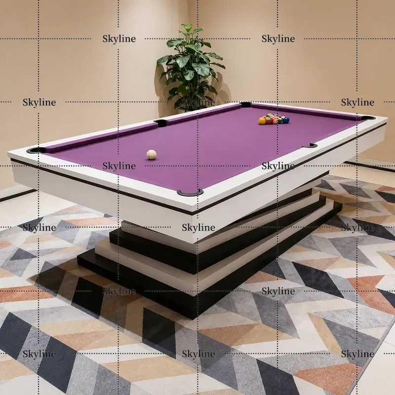 for Villa Multi-functional Standard Custom Coin-operated American Black Eight Pool Table Commercial Adult Household Indoor