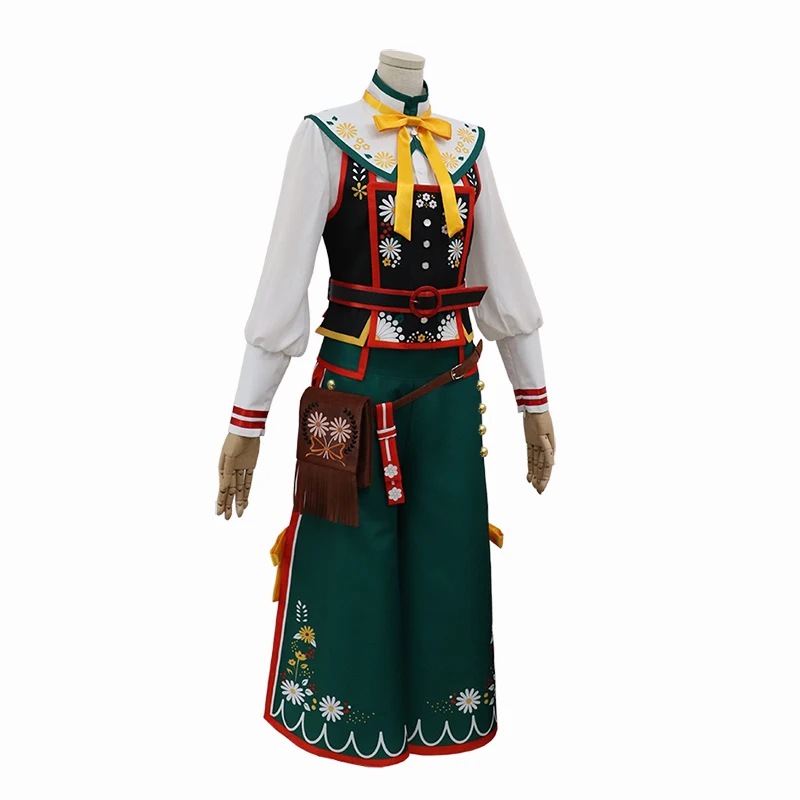 COS-KiKi Ensemble Stars 2 Shino Hajime Sweet House Card Pool Game Suit Cosplay Costume Gorgeous Uniform Halloween Party Outfit