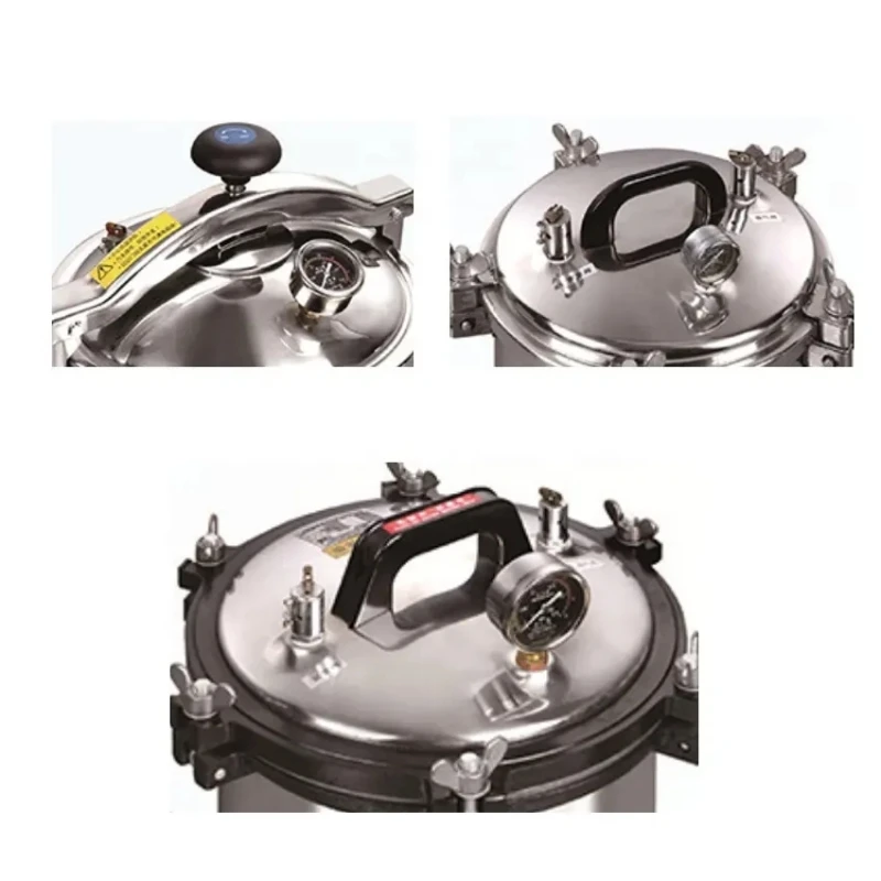 18L/24L Laboratory High Temperature Steam Sterilizer Portable Autoclave Pressure Steam LED Display Automation
