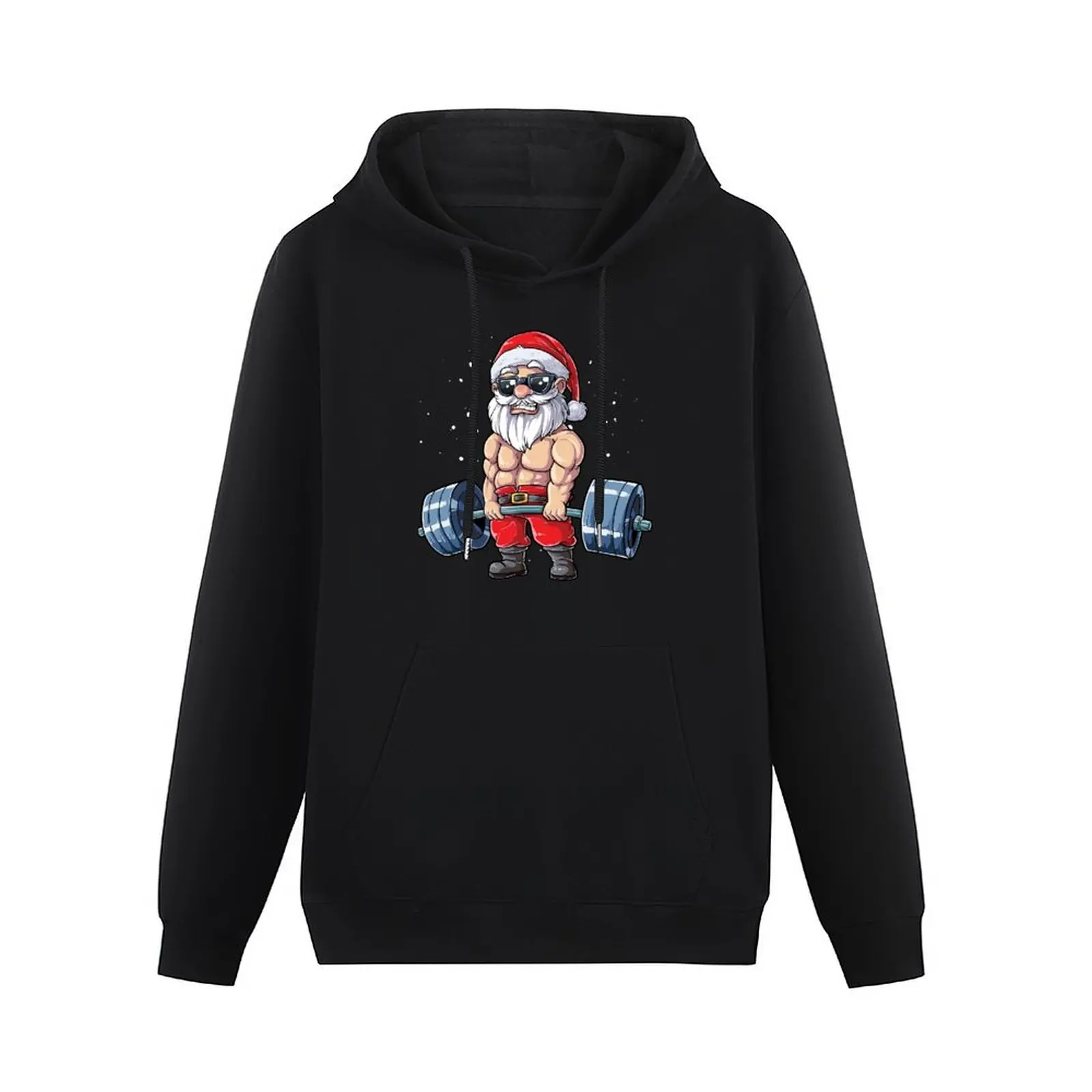 Fitness Christmas shirt Santa Deadlift Gym Xmas Men Gifts Pullover Hoodie autumn anime clothes mens hoodie