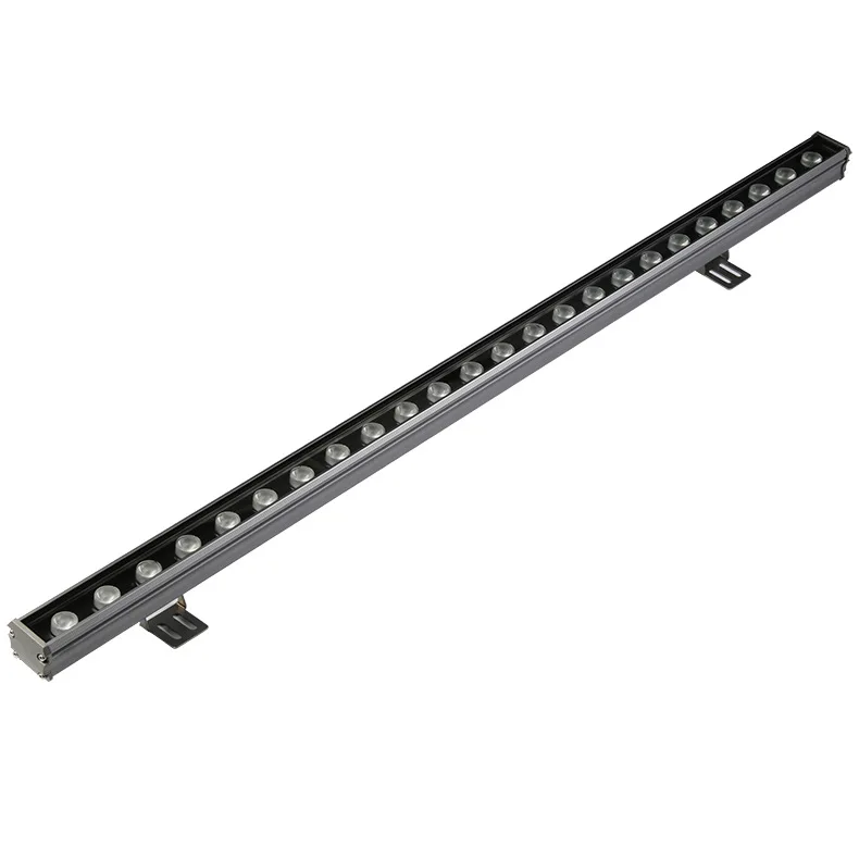 

Outdoor IP65/68 Waterproof RGB RGBW Pixel Hotel LED Wall Washers Aluminum Linear Light with 24V Input for Landscape Lighting