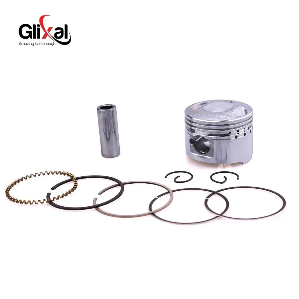 Glixal GY6 60cc139QMB 139QMA Engine 4-Stroke 44mm Piston Kit Rings for JONWAY LANCE VIP TANK EAGLE BAJA SCOOTER ATV