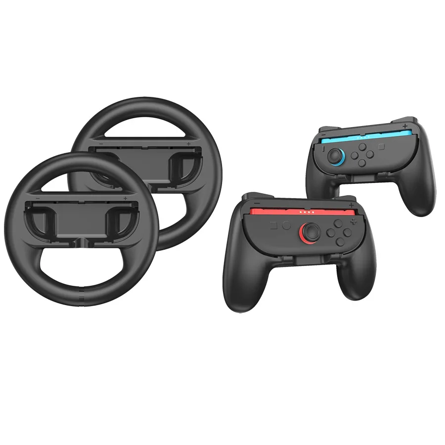 2 قطعة عجلة القيادة ل Switch2 Joy Con تحكم التبديل Joycon 2 سباق عجلة قبضة اليد ل ماريو كارت 8 ديلوكس مقبض قوس #3