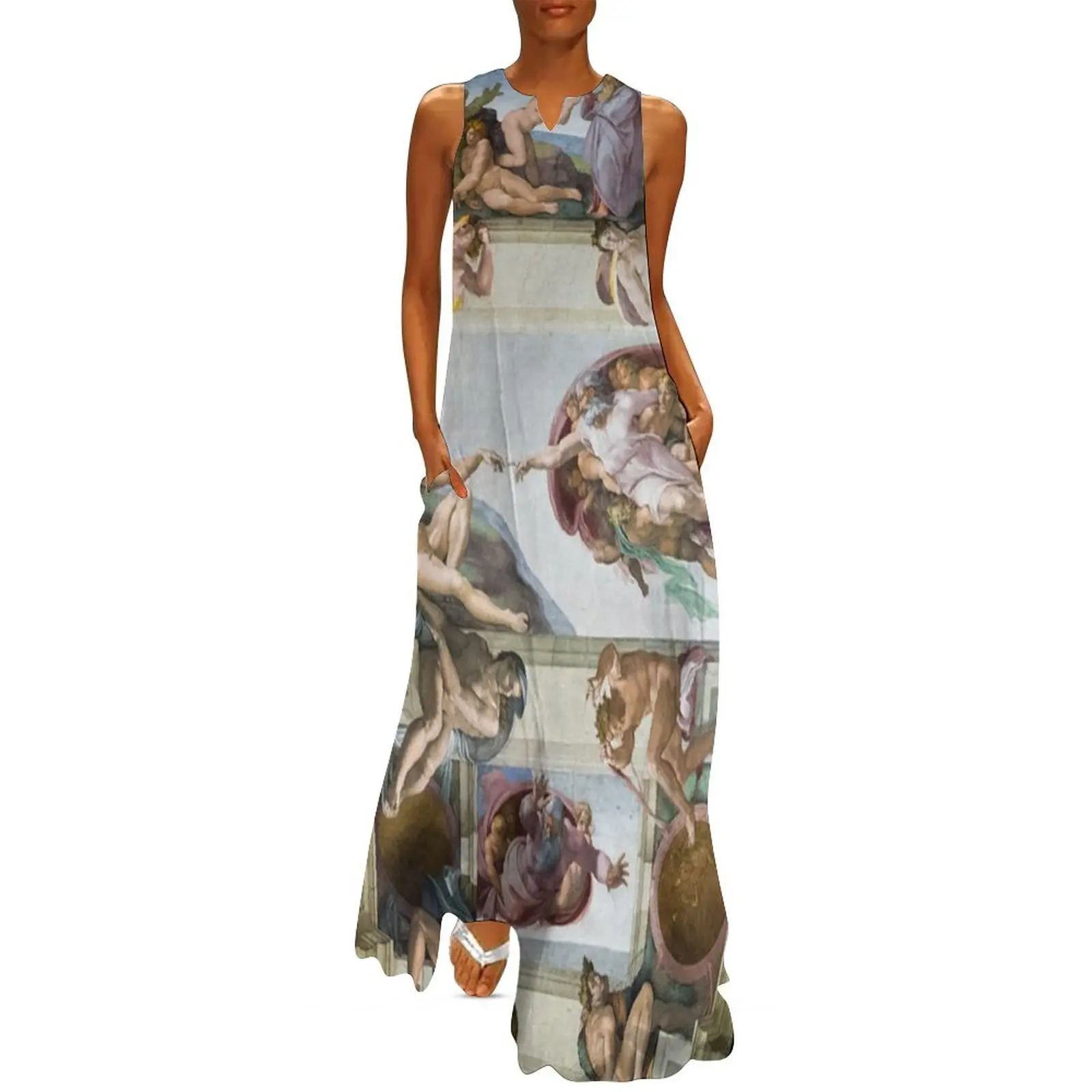 

Sistine Chapel Ceiling Long Dress chic and elegant evening dress dress dresses