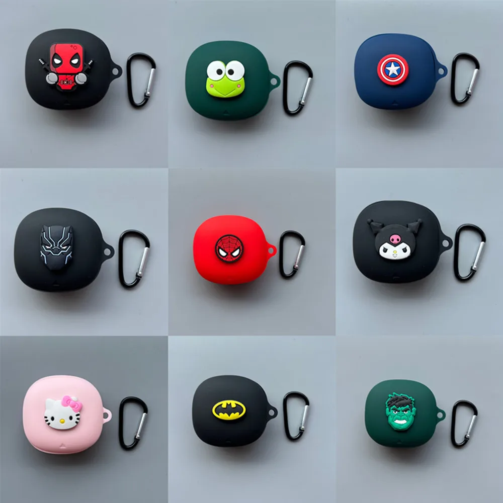 앵커 리버티 4 이어폰 보호대 충전기 박스 실리콘 헤드폰 커버, 사운드코어 리버티 4 이어버드 케이스, 후크 포함