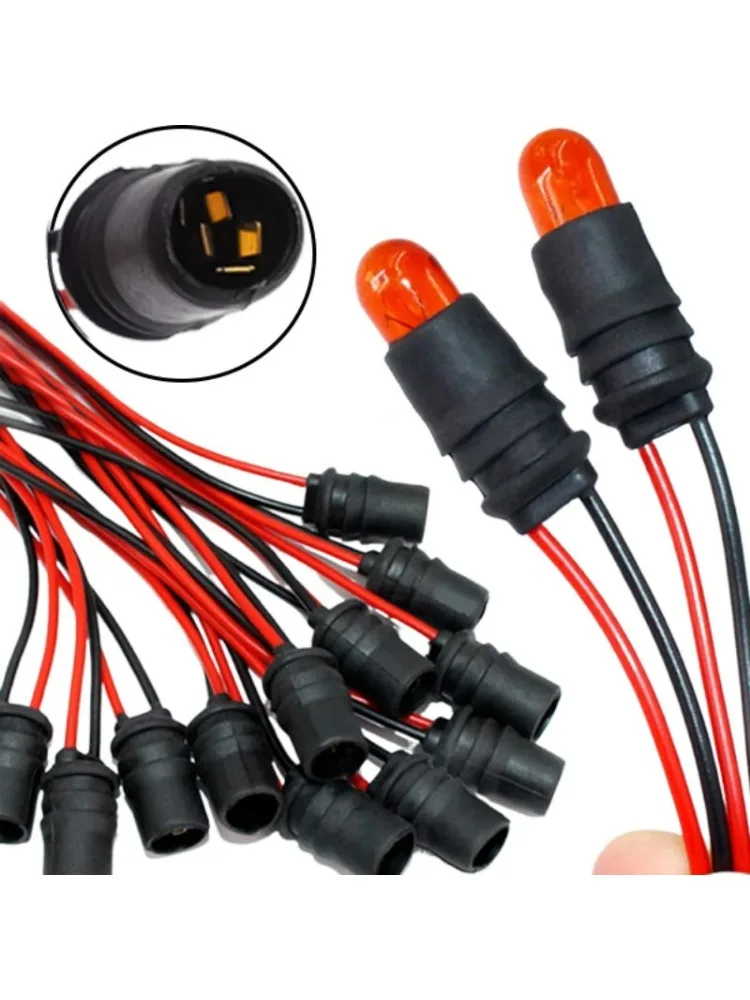 1-10 pièces T10 W 5W Auto perruque Gloeilamp connecteur de prise pour Houder Verlengstuk lampe à LED Lampvoet Houder perruque base Gloeilamp prise