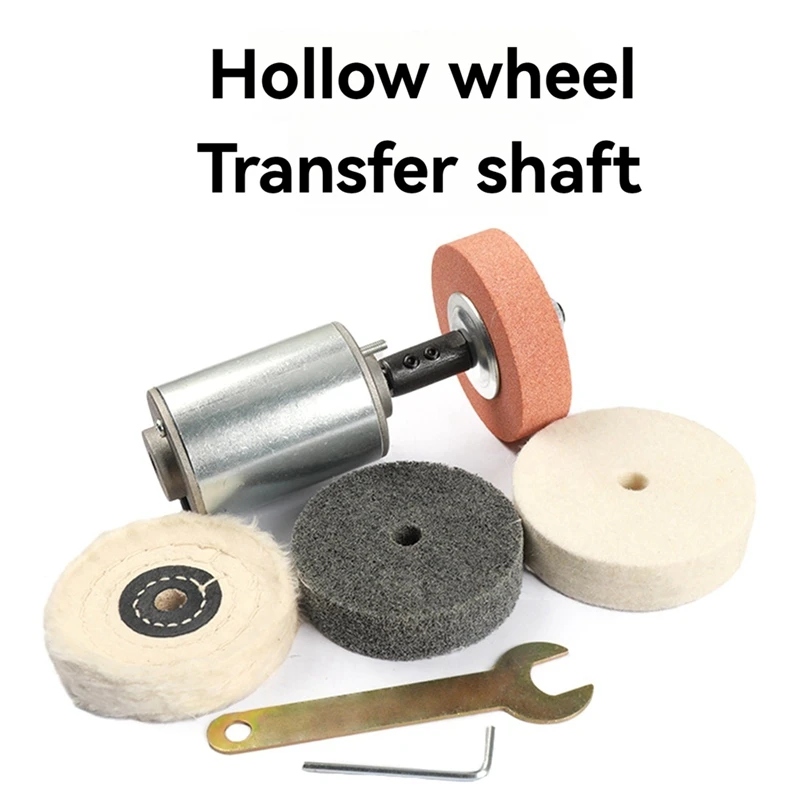 FYBL 3 Sets Grinding Wheel Connection Shaft for 775 Motor, 8mm Polishing Grinding Rods Motor Accessories
