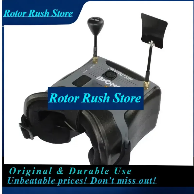 RoRuSBeeRotor DVR Version 2.0 V2 5.8G 40CH FPV Diversity Googles Video Glasses 5 Inch RaceBand For RC FPV Racing Drone Quadcopte