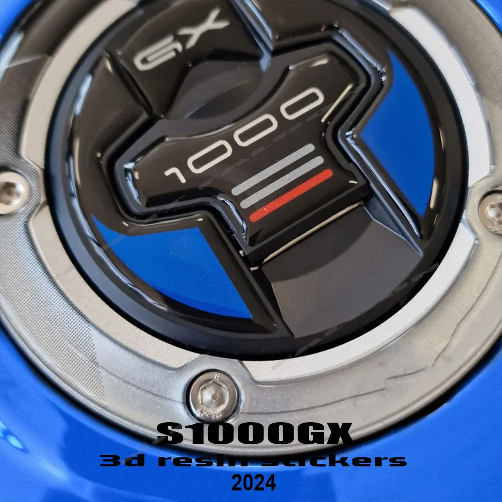 

S1000GX 2024 Motorcycle Accessories 3D Epoxy Resin Sticker Fuel Tank Cap Protection Kit for GSX-S1000GX GSX S 1000 GX