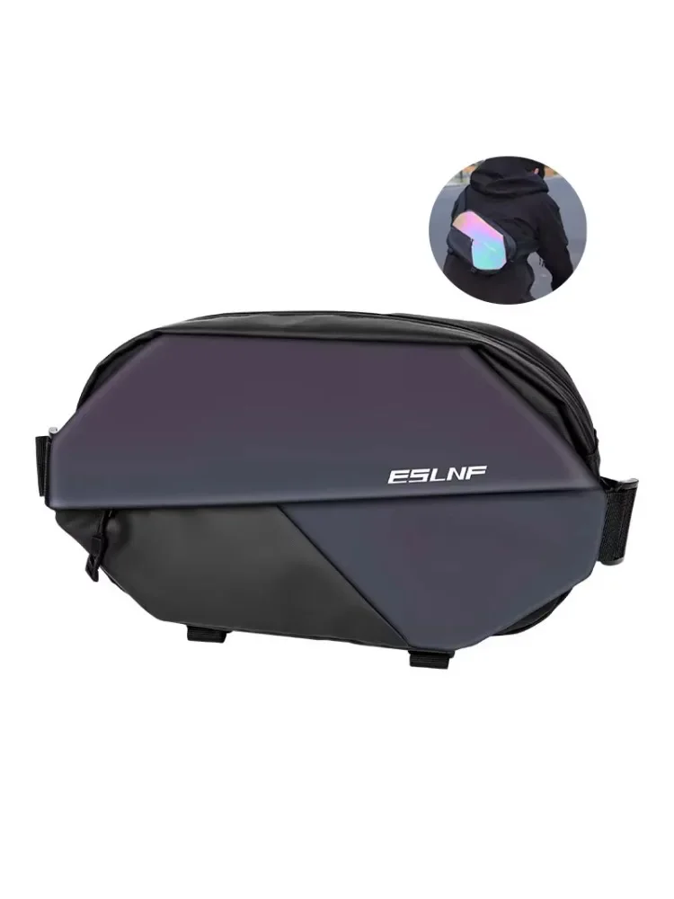 AliExpress ESLNF Waterproof Bike Handlebar Bag Multifunction Large Capacity Reflective Front Bicycle Storage Pouch for Cycling