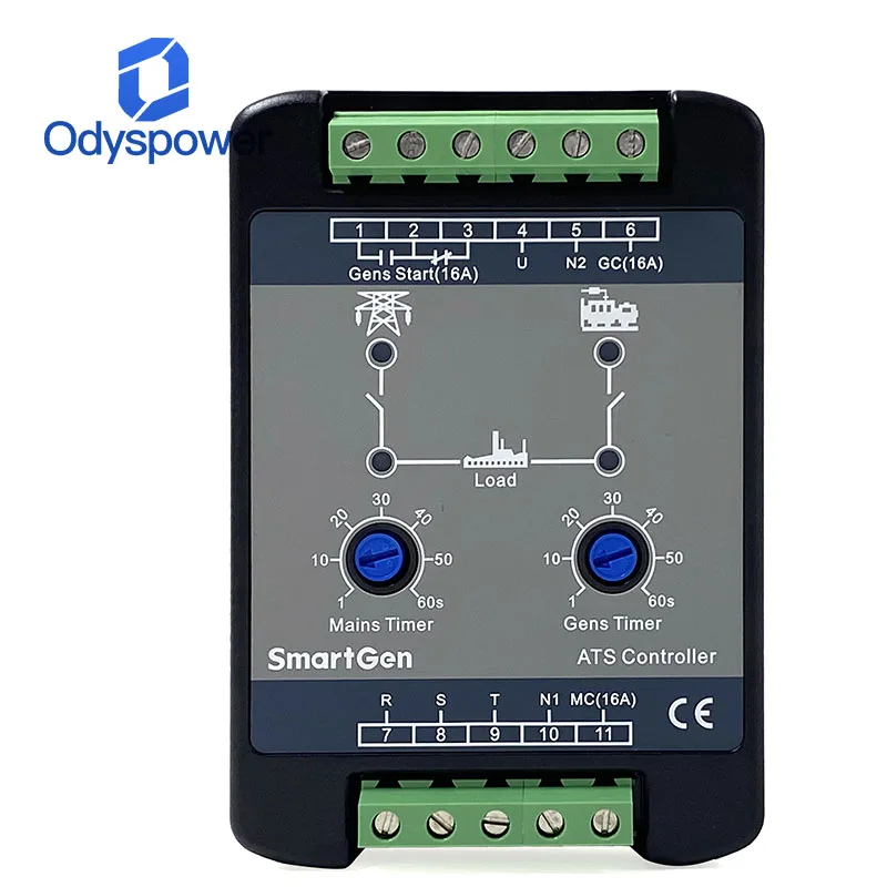 SmartGen Original ATS Controller, Dual Power Automatic Transfer Switch Control Module for Diesel Generator Genset Replacement