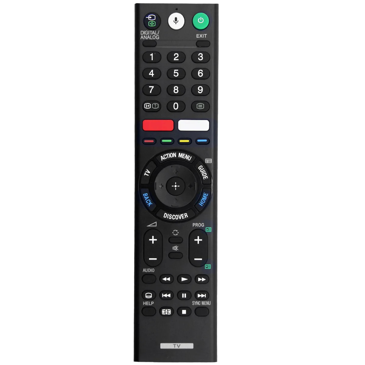 Zamiennik pilota RMF-TX200P do telewizorów Sony KD-75X9400E KD-55X9300E KD-65X9300E KD-55X8500D KD-65X9300D KD-75X9400D RMF-TX200C