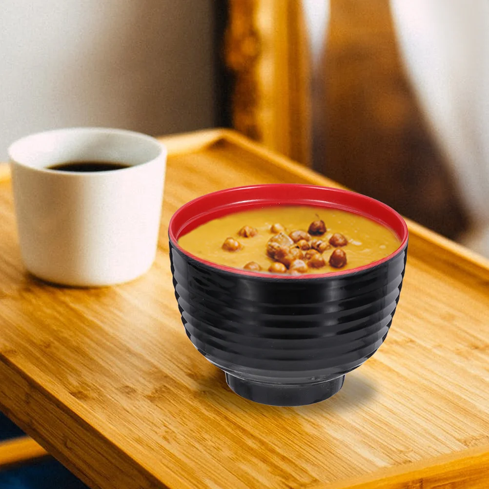 

300Ml Asian Soup Bowl Japanese Inspired Functional Lightweight Bowl Scratch Resistant Perfect for Rice Noodles and Home Kitchen