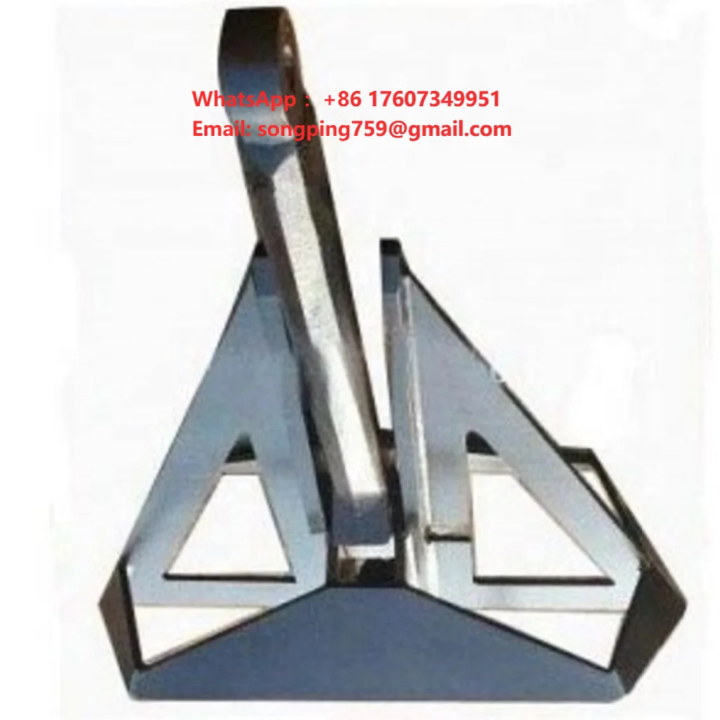 Carbon Steel Delta Anchor Hot Dip Galvanized Delta Anchor for Large Vessel