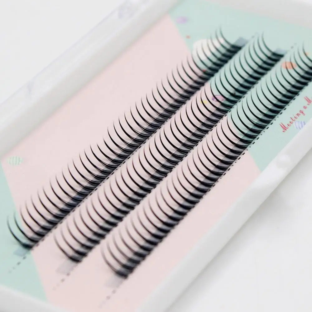 Fake eyelashes Universal Makeup Black Faux Eyelashes Delicate Convenient Artificial Eyelashes