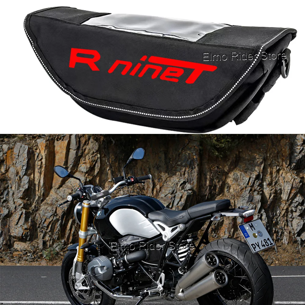 Motorcycle Waterproof And Dustproof Handlebar Storage Bag Shock-proof Navigation Bag Travel Bag For B.M.W. R nineT RnineT