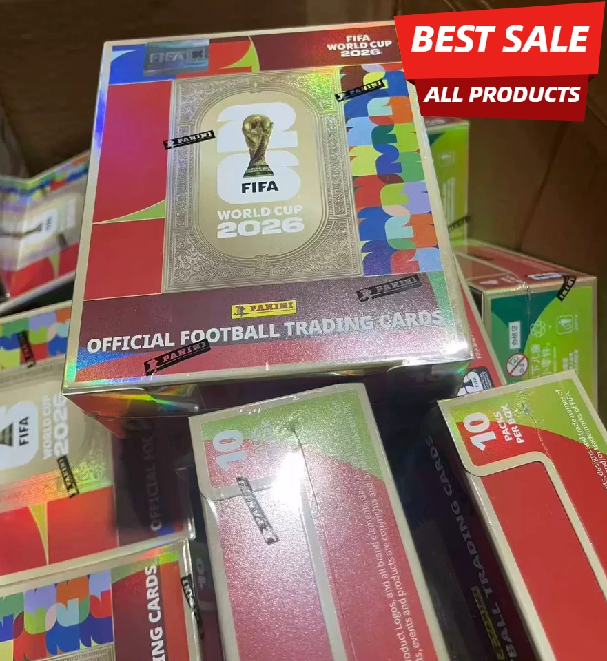 2026 FIFA World Cup Official Football Trading Card Panini Soccer Star Collection Limited Cards Fans Souvenir Birthday Gifts
