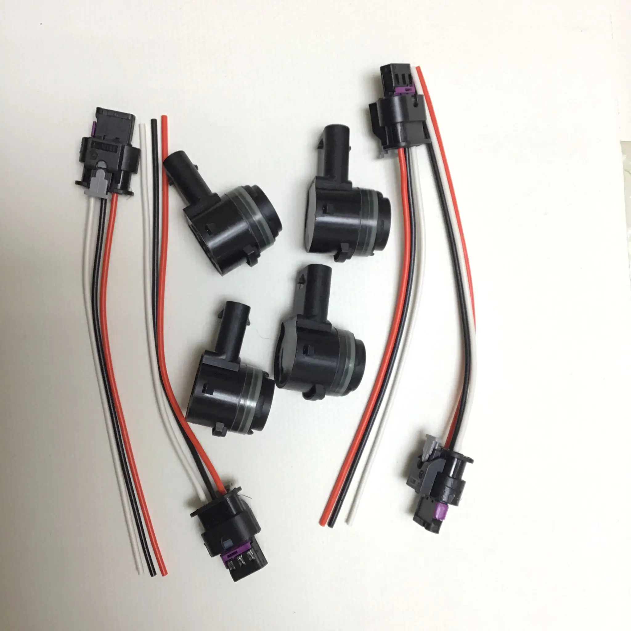 

4/8 Датчик парковочной электроники PDC PTS Датчик парковки + разъем для Mercedes-Benz OEM; A000 905 55 04, 000 905 5504, A0009055504