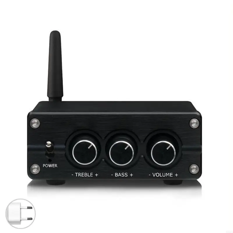 

Цифровой усилитель звука с Bluetooth-совместимым стереозвуком 5.0, общая мощность 200 Вт, мини-дизайн для использования в