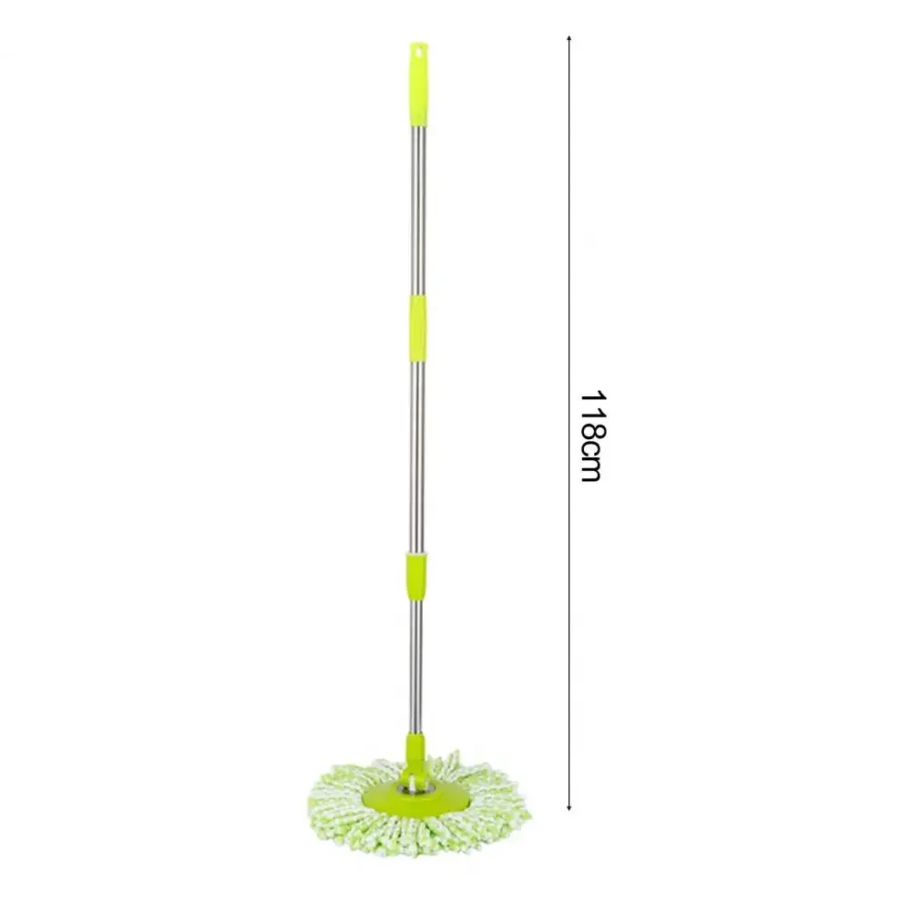 1 Set Mop Rod Hangable Built-in Spiral Shaft Easy to Install Spin Mop Pole Handle Replacement Accessories Daily Use