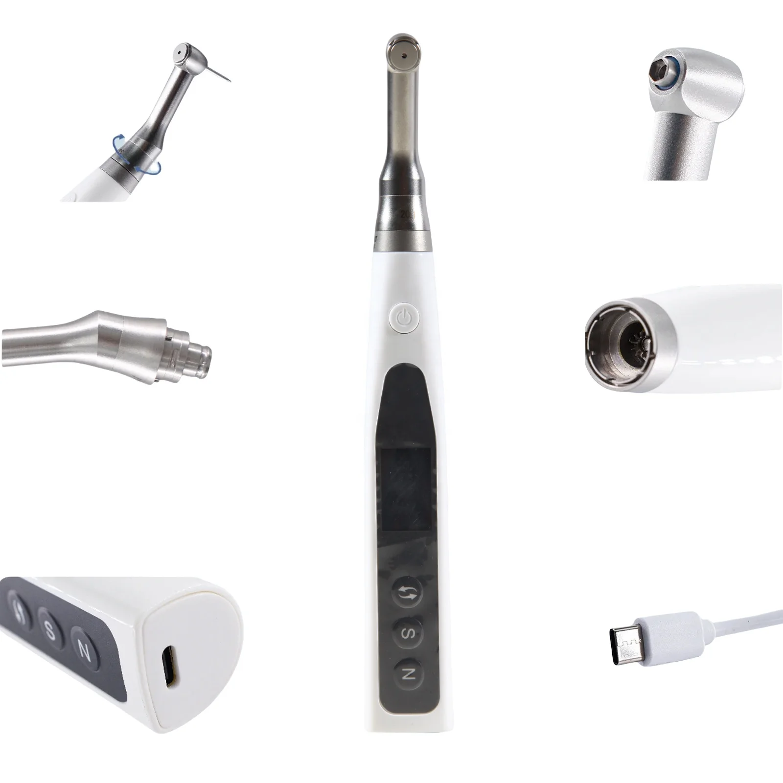 New Product Ideas! Dental Electric Wireless imp lant Torque Wrench Screwdrivers 20:1 Contra Angle Handpiece