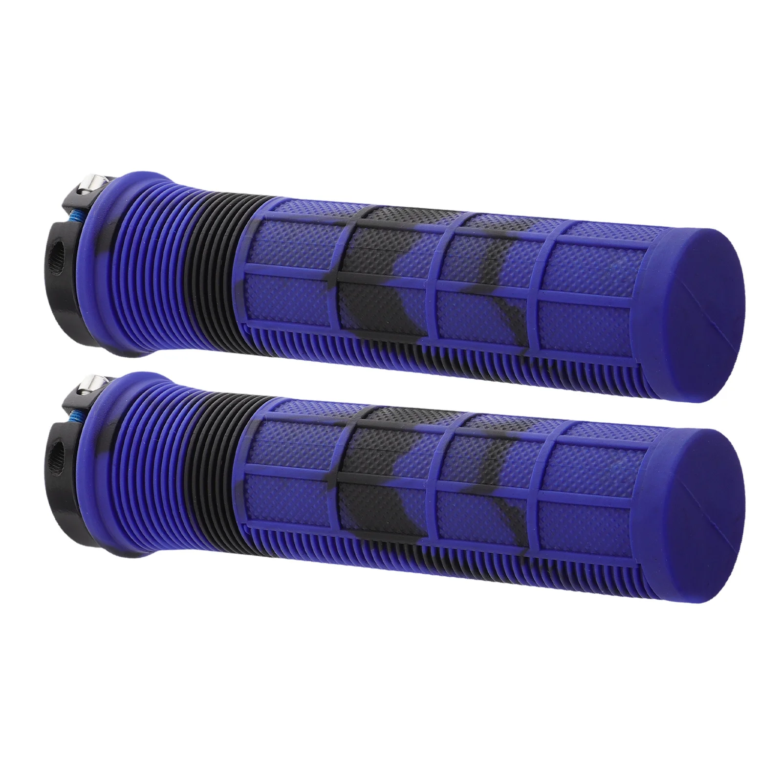 

1Pair Mountain Bike Handlebar Grips Anti-Slip Comfortable Straight Tube Design for Bicycle Riding Enhanced Control Bike