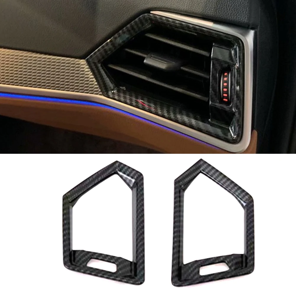 Side Air Vent Cover Stylish and Functional 2pcs Car Interior Side Air Vent Cover Frame Trim for BMW G20 3 Series 330i M340i