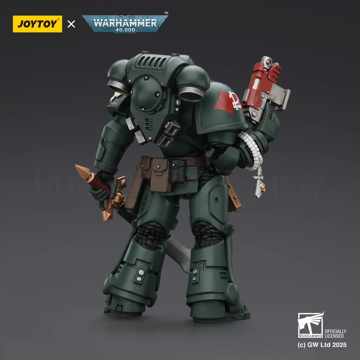 【متوفر】JOYTOY 1/18 مجسم شخصية Warhammer 40K Dark Angels Intercessors Brother Nadael مجموعة ألعاب مجسمة