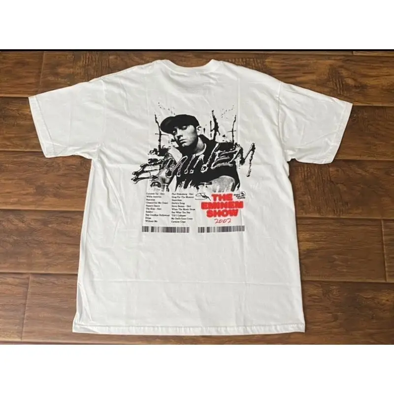 

Официальная мужская футболка Eminem The Show 2002, Shady Records NWOT, размер M