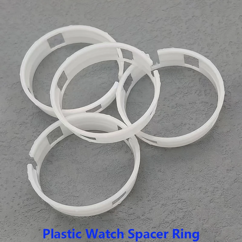 1/3Pcs Plastic Watch Spacer Ring Fits NH35 NH36 Movement Men's Watches Inner Cover Ring NH35 NH36 Watch Inserts Spacer Ring Part
