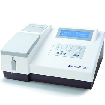 يستخدم المختبر السريري Rayto RT-9200 محلل كيميائي شبه تلقائي...