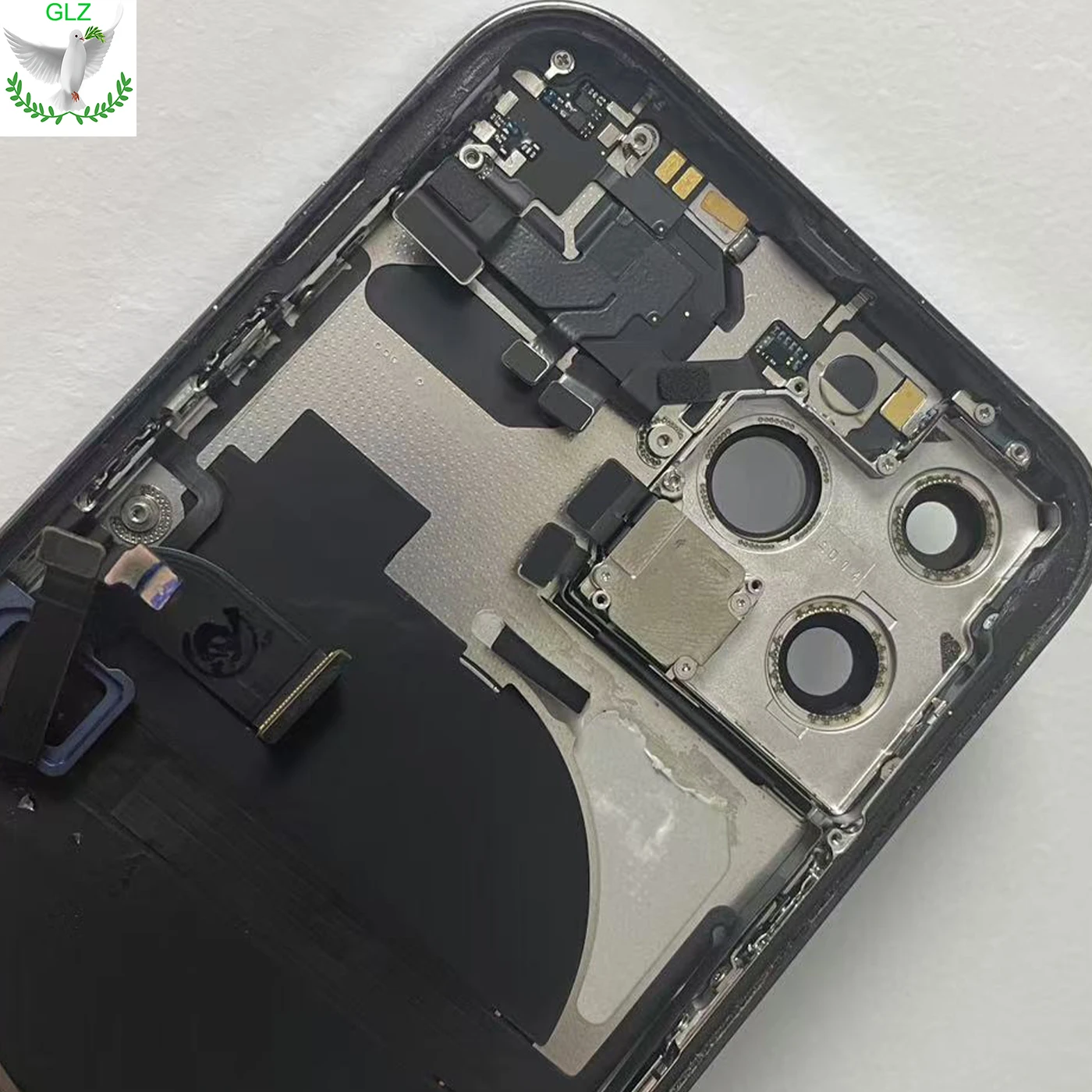 Tylna obudowa do iPhone'a 13/13Pro Max, tylna klapka, pokrywa baterii do 13mini, tylna klapka z ramką podwozia, tacka SIM, prezenty — zdjęcie produktu 5