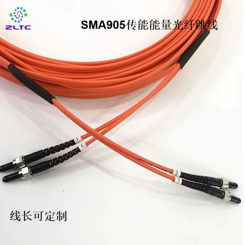 Zhilian Tongchuang SMA905-ST/UPC multimode dual parallel ordinary optical cable metal joint connector