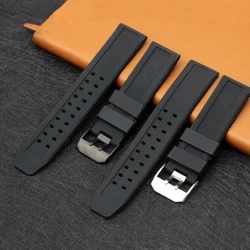 For Luminox Anti-Allergy Watchbands 3051 8800 Series Citizen Diving 20 23mm Durable High Quality Silicone Rubber Watch Strap