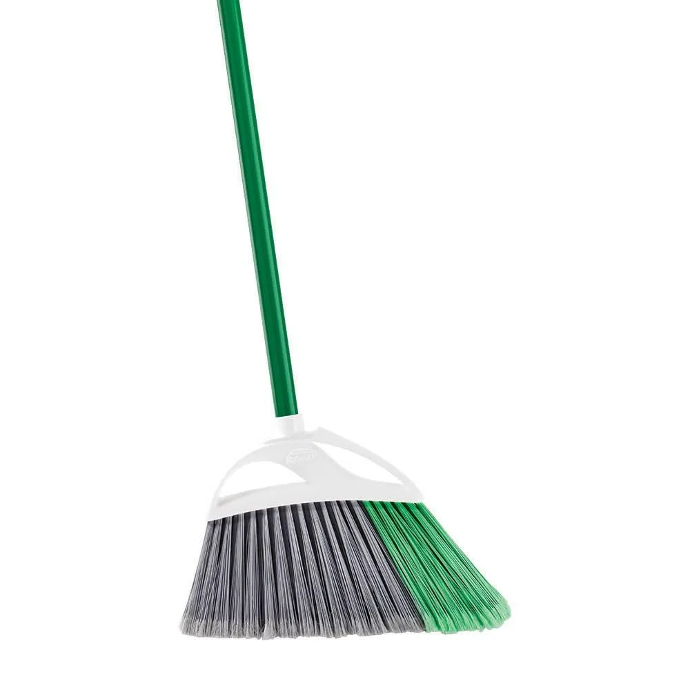 Libman Commercial 205 Large Precision Angle Broom, Steel Handle, 13