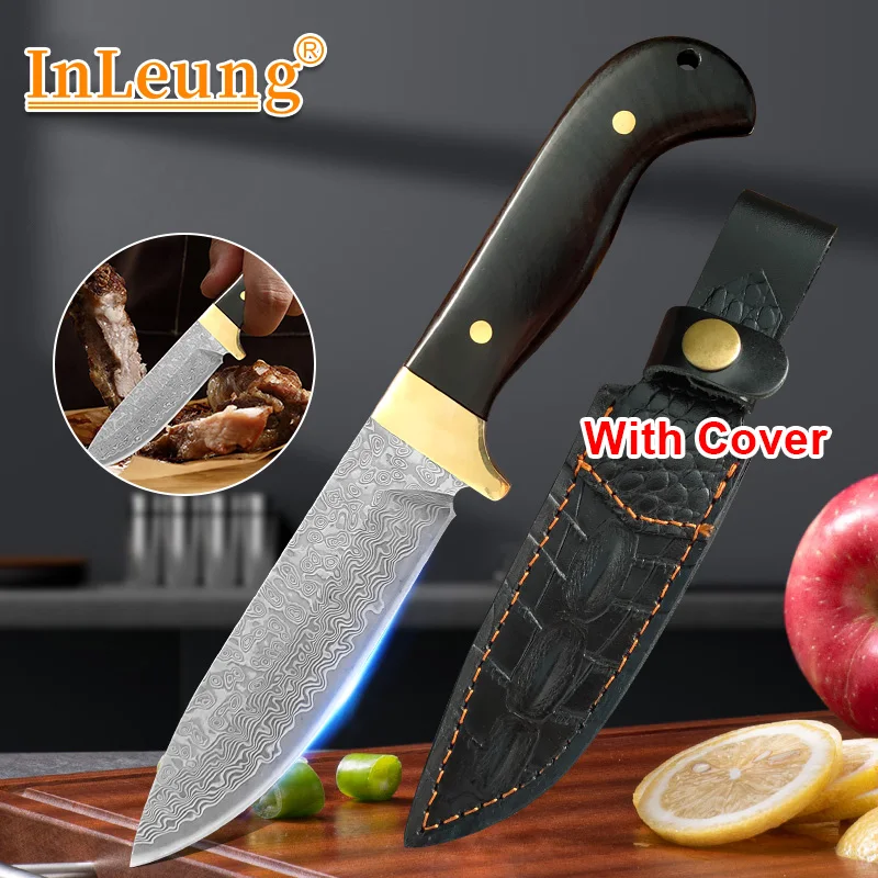 Home Cooking Japanese Food - Nóż kuchenny Premium VG10 Damascus, ultra-ostry,