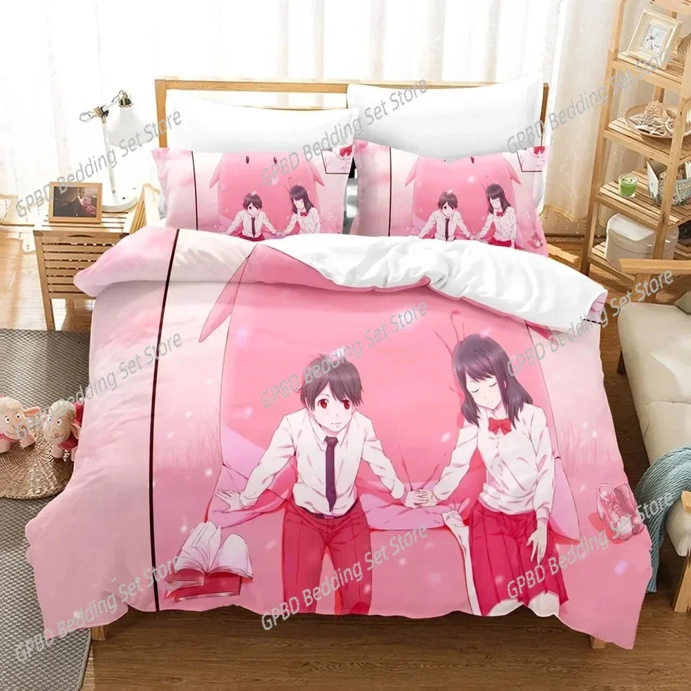

3D Anime As the moon,Bedding Set Boys Girls Twin Queen Size Duvet Cover Pillowcase Bed Boys Adult Fashion Home Textileextile
